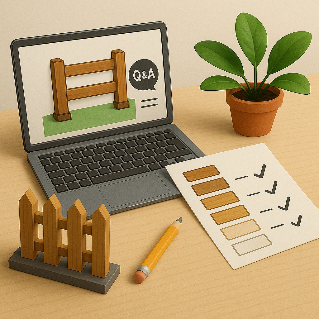 Fence Material Selection Guide + 20-min Q&A